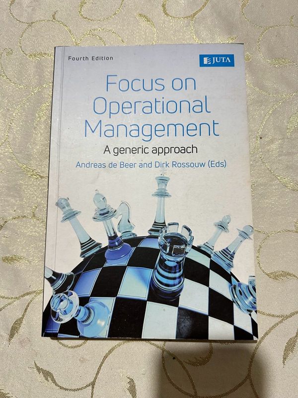 Operational management text book