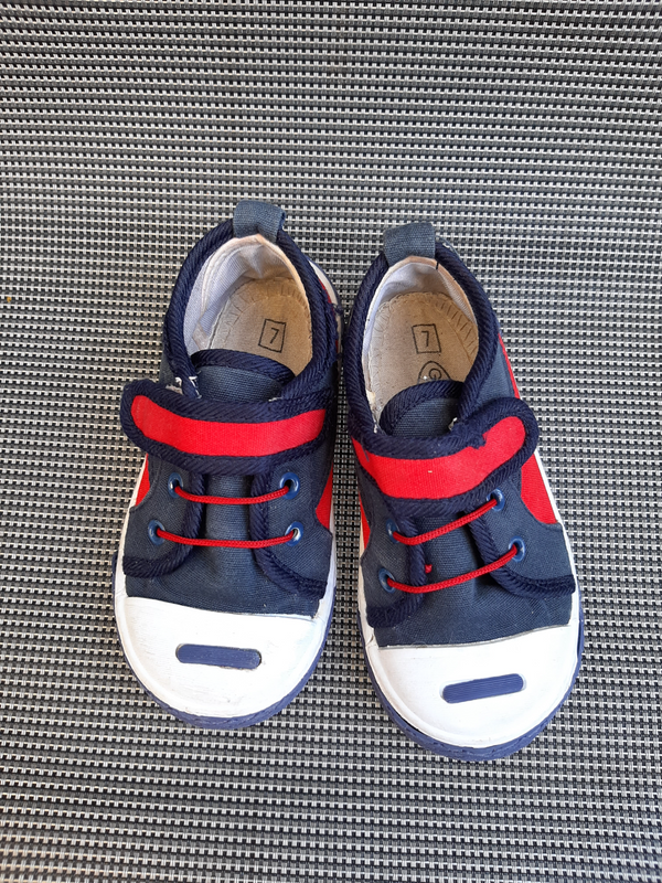 Edgars Grafeeti Kids canvas takkie lace up shoes