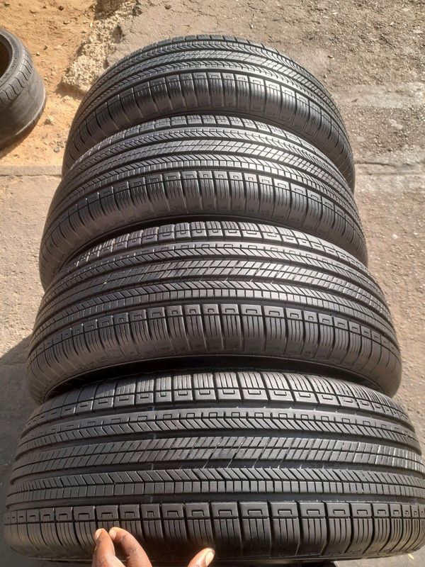 Fairly used Tyres 4x255/70/R16 CONTINENTAL CROSS CONTACT NORMAL TYRES ZUMA 061_706_1663