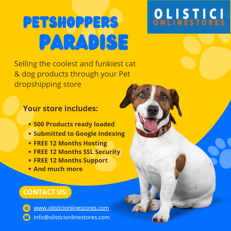 Pet Accessories Store for sale!