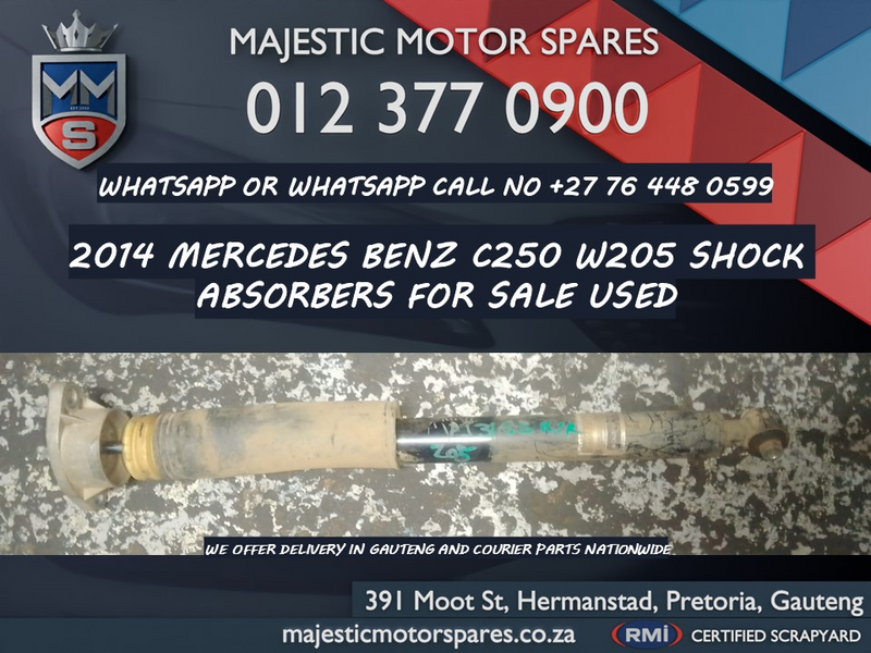 Mercedes C250 W205 shock absorber for sale used