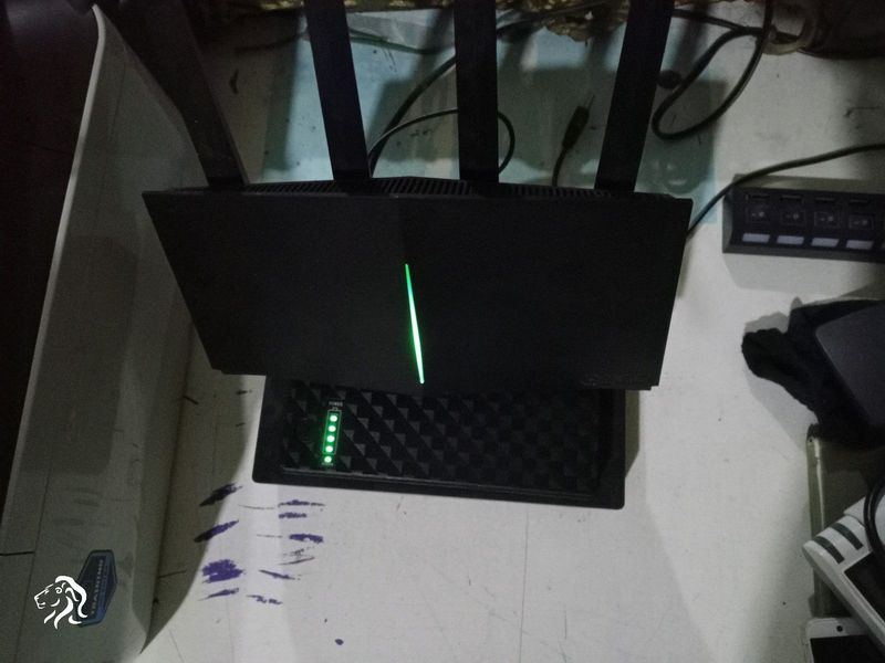 Router, ups and switch combo