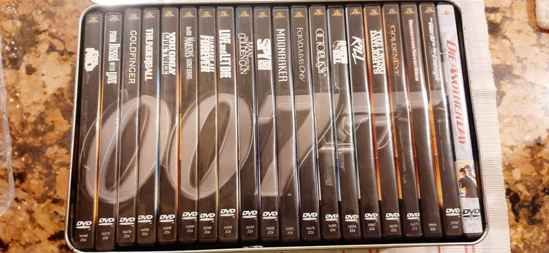 DVD/Blu-Ray Movie Compilation/Collection/including James Bond Series &amp; Harry Potter collection