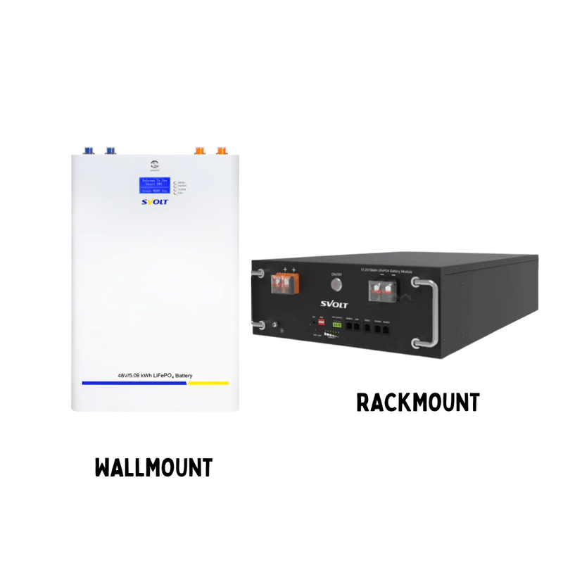 5.09KWH RACKMOUNT SVOLT LITHIUM BATTERY