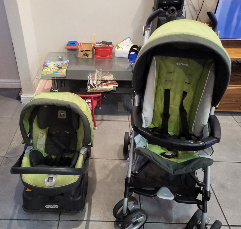 Preg-Pérego Pliko 3 Pram and Car Seat looking for a loving home