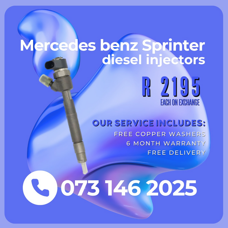 Mercedes Sprinter diesel injectors for sale on exchange
