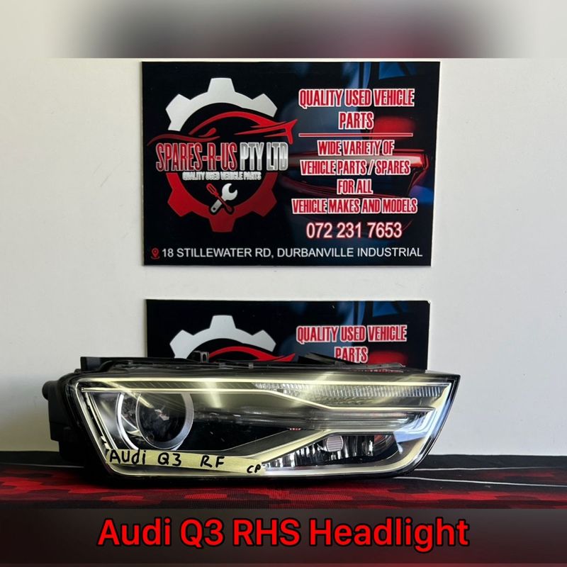 Audi Q3 RHS Headlight for sale
