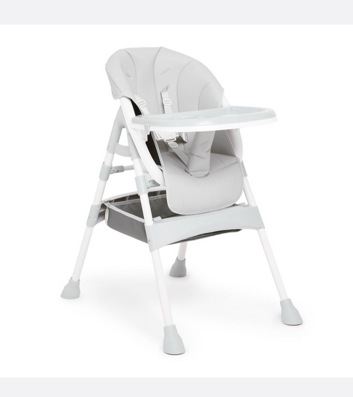 George &amp; Mason Baby - 2-in-1 High Chair - Grey