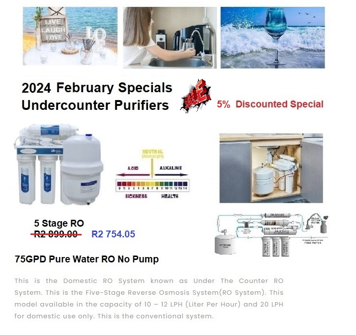 Countertop Water Mineral Pot Purifier