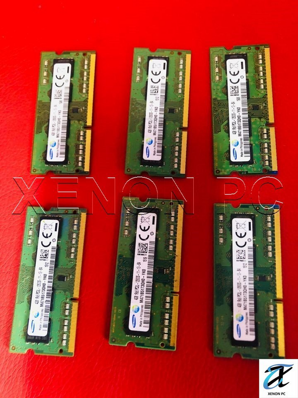 Samsung ram Memory 4GB DDR3 PC3-12800,1600MHz, 204 PIN, SODIMM for laptops(5 Available)