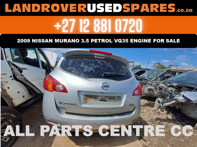 Nissan Murano stripping for spares silver used