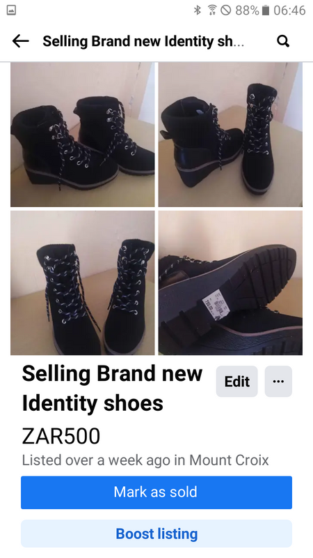 Brand new Identity Ankle boots