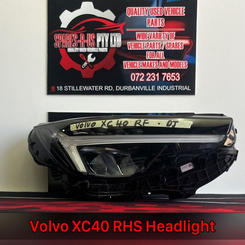 Volvo XC40 RHS Headlight for sale