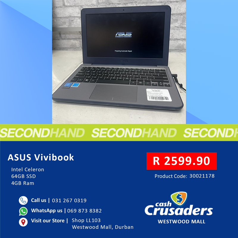 ASUS Vivibook laptop