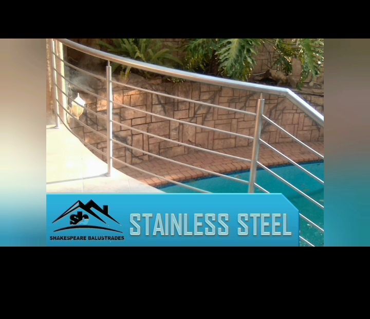 Stainless steel and Glass Balustrades