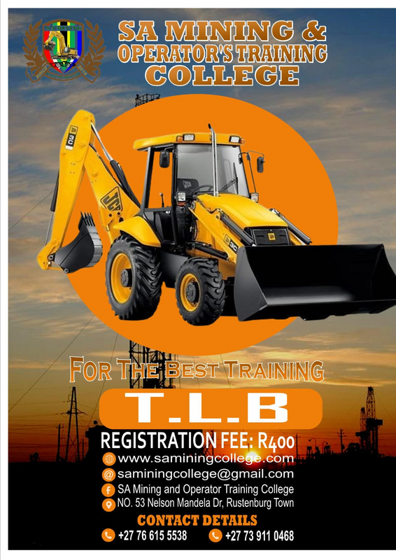 TRACTOR LOADER BACKHOE TRAINING COURSE OR SERVICE 0766155538 / 0646752020