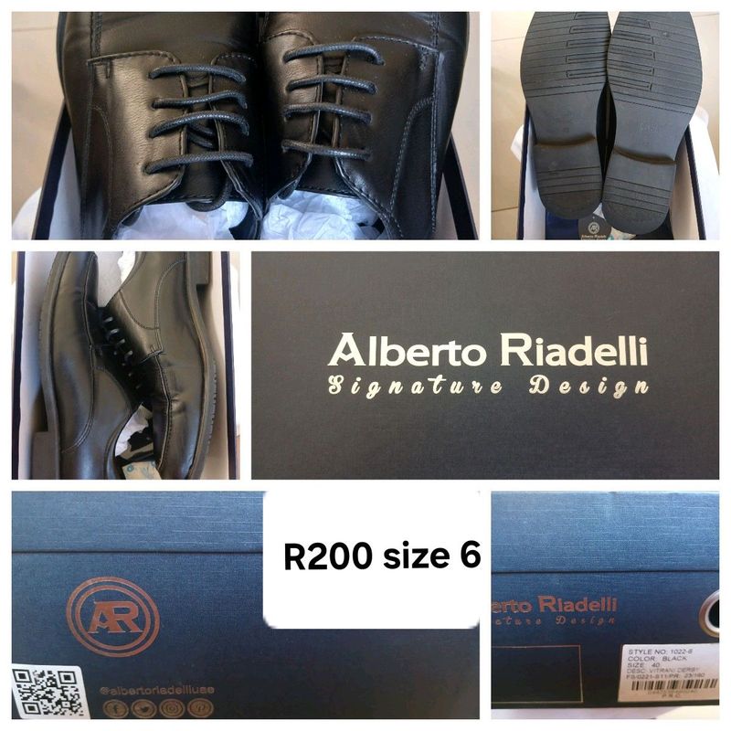 Alberto Riadelli signature design shoes size 6