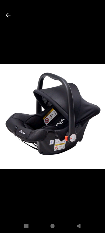 Baby bouncer car seat