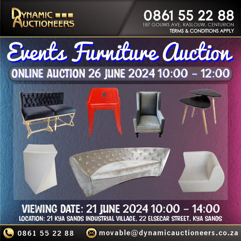 EVENTS FURNITURE AUCTION