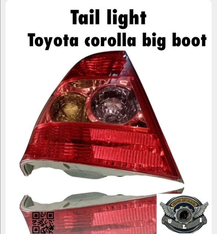Tail light Toyota corolla big boot left side