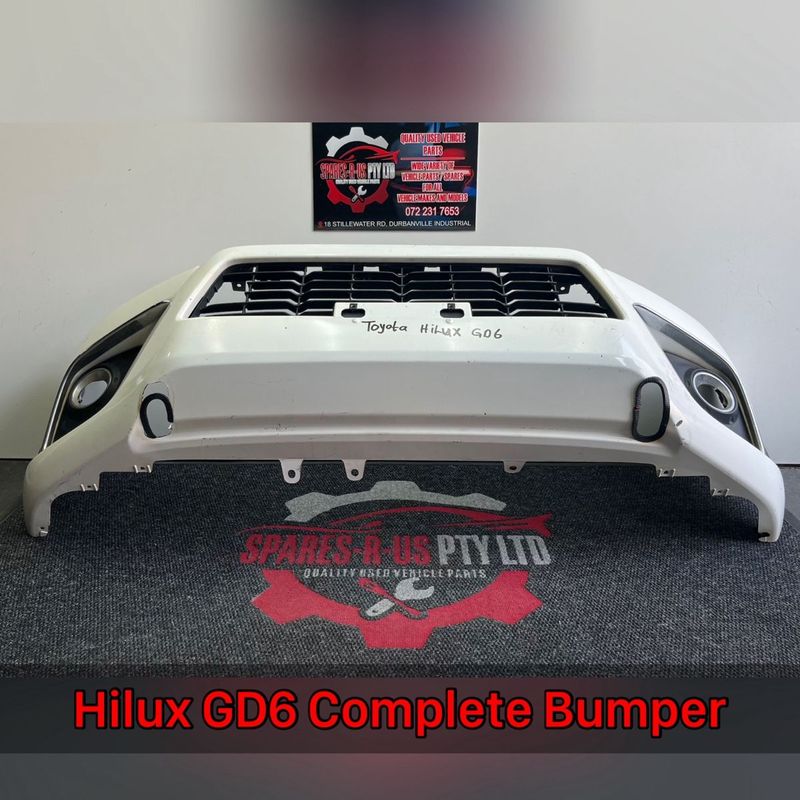Hilux GD6 Complete Bumper for sale