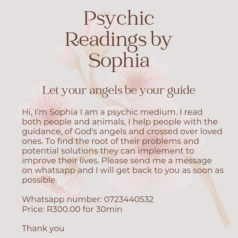 Psychic Readings by Sophia