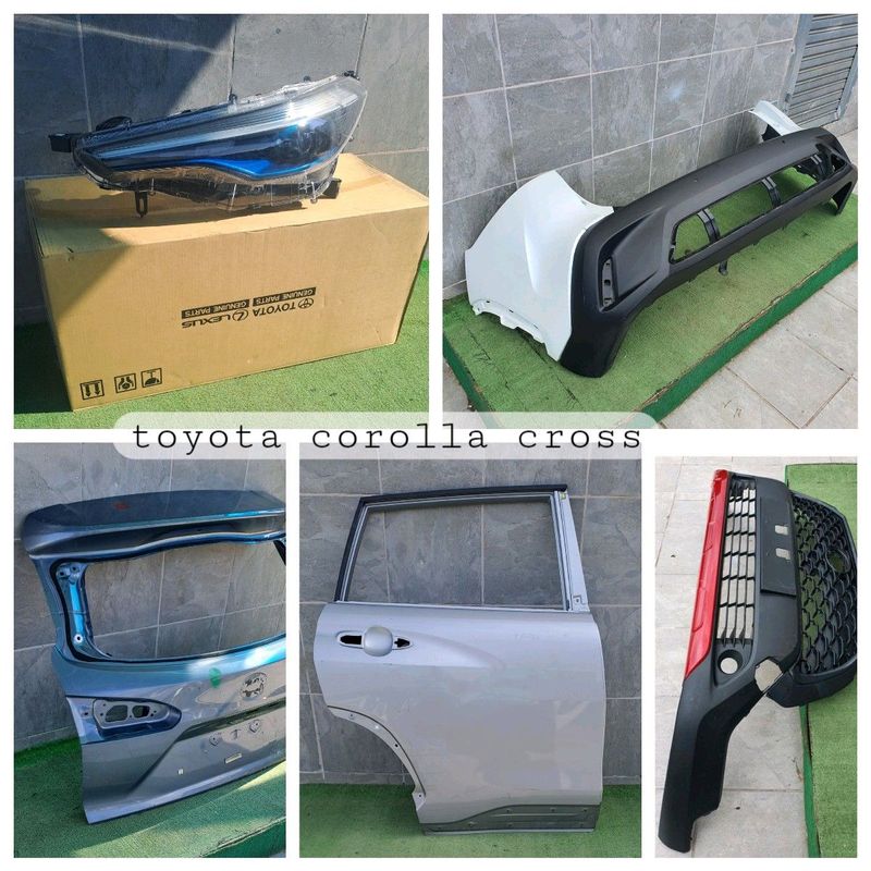 Toyota corolla cross spares available