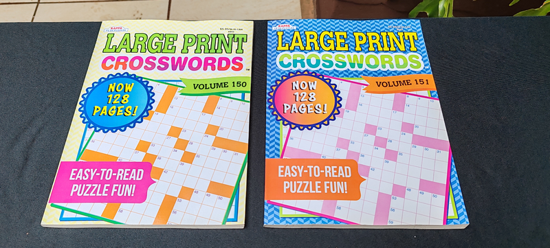 2 Crossword Puzzle books