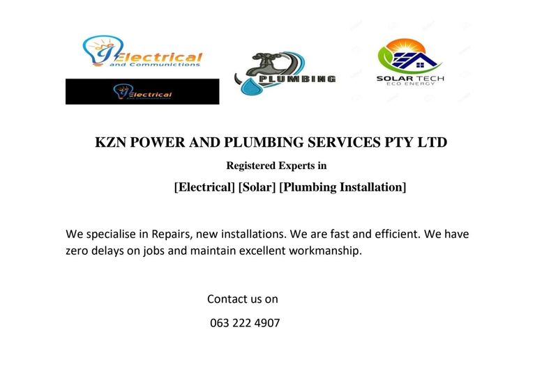 Kzn Power  Plumbing Solar Experts