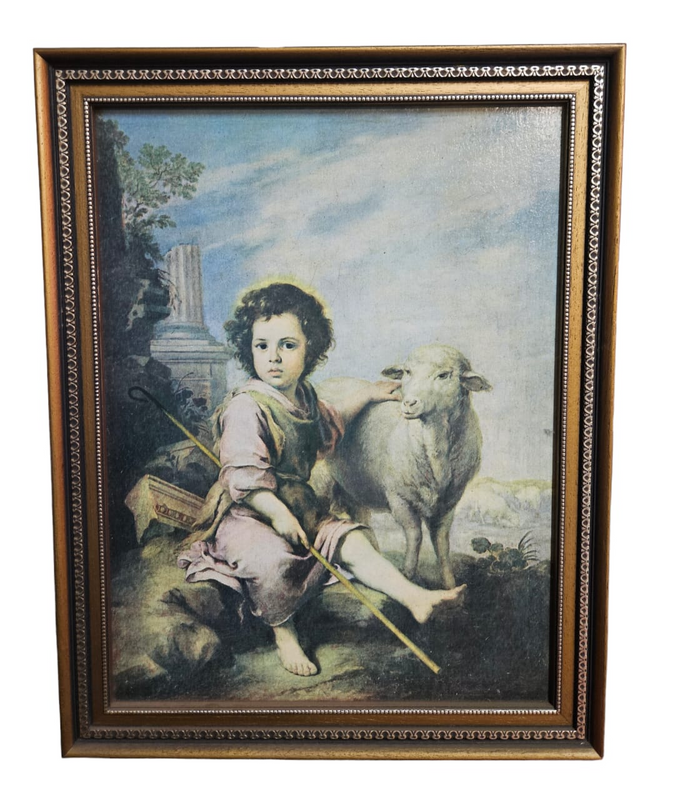 The Good Shepherd&#39; Giclee Print - Bartolome Esteban Murillo