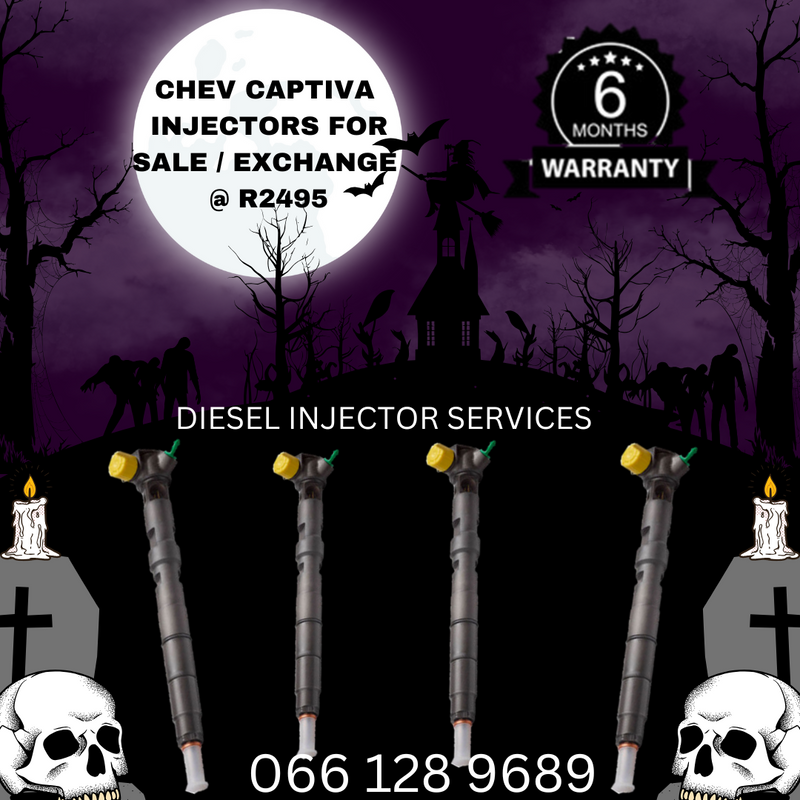 CHEVROLET CAPTIVA DELPHI DIESEL INJECTORS FOR SALE ON EXCHANGE