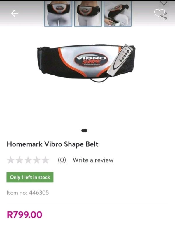 Vibro Shape Belt