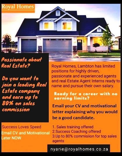 Estate Agents wanted