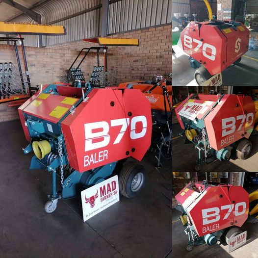 New Original B70 balers available for sale at Mad Farmer SA