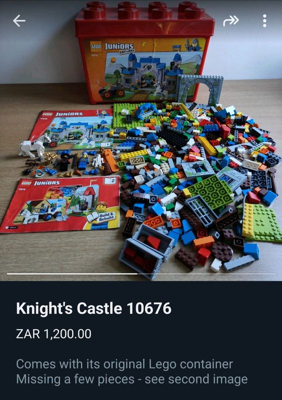 Lego sets - Juniors