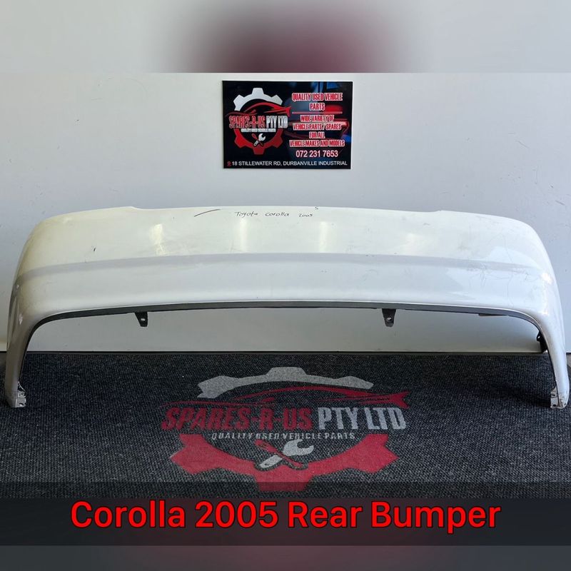 Corolla 2005 Rear Bumper for sale