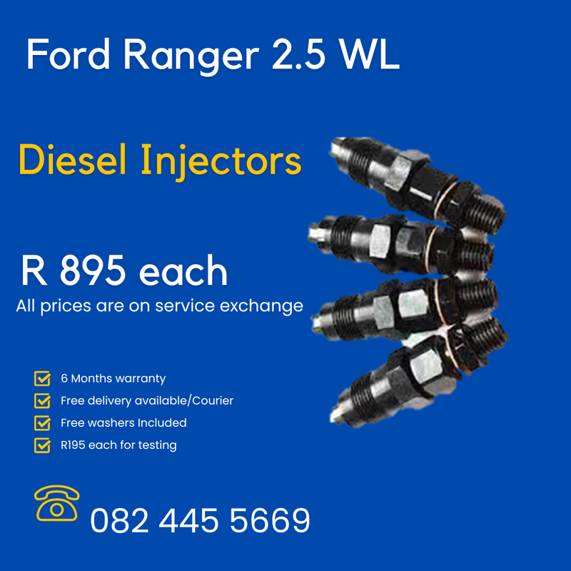 Ford Ranger 2.5 WL Injectors for sale
