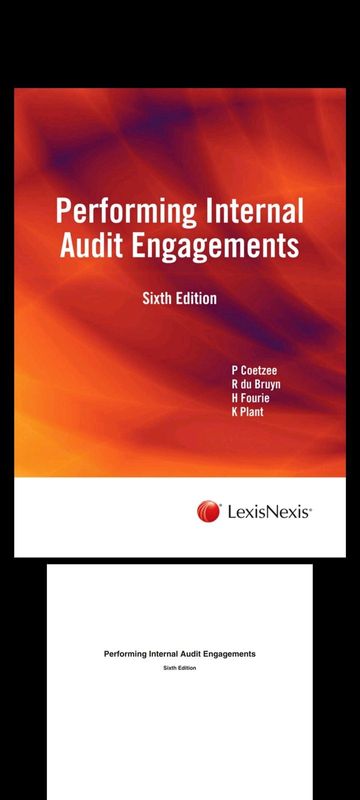 Performing Internal Audit Engagements 6th edition