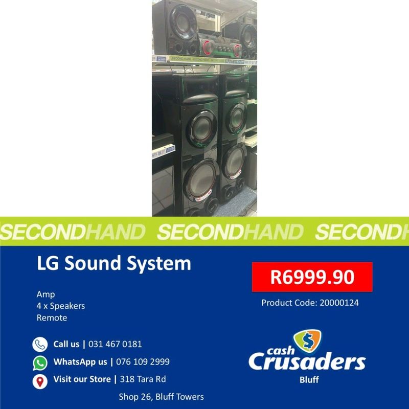 LG Sound System