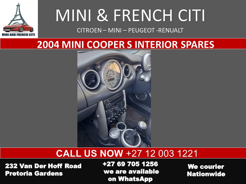 2004 Mini Cooper S Interior Spares for Sale