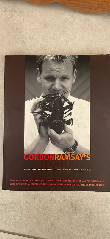 Gordon Ramsey cook book