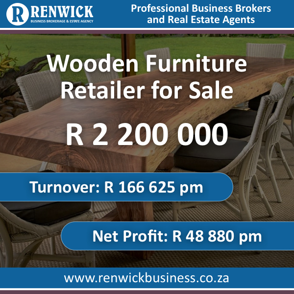 Business for Sale: Wooden Furniture Retailer