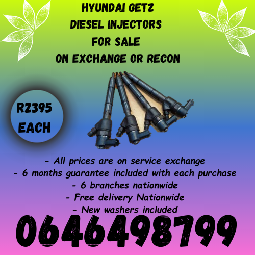 Hyundai Getz diesel injectors for sale on exchange
