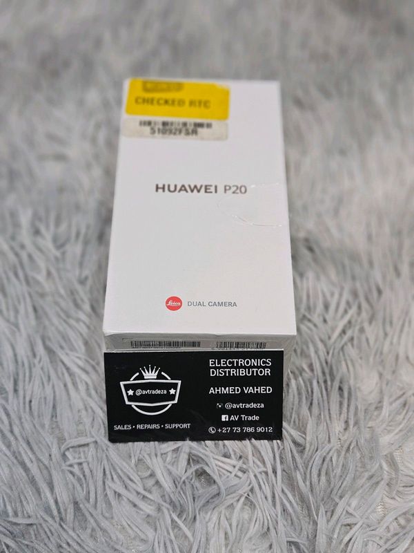 Huawei P20 Normal (Not Lite) - New / Sealed