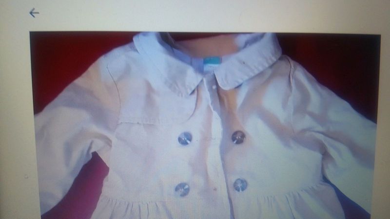 12-18 months Long Sleeve Shirt Dress for toddlers.