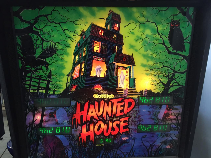 Haunted House Pinball Machine by Gottlieb , wide body, for sale