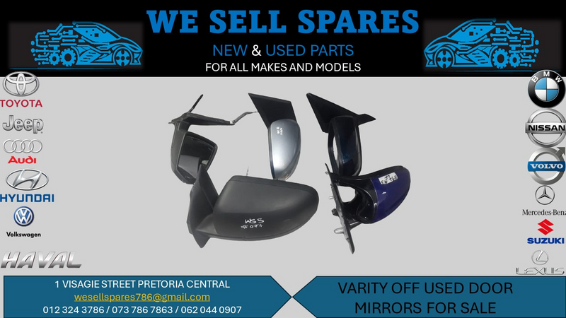 Used door mirrors for sale