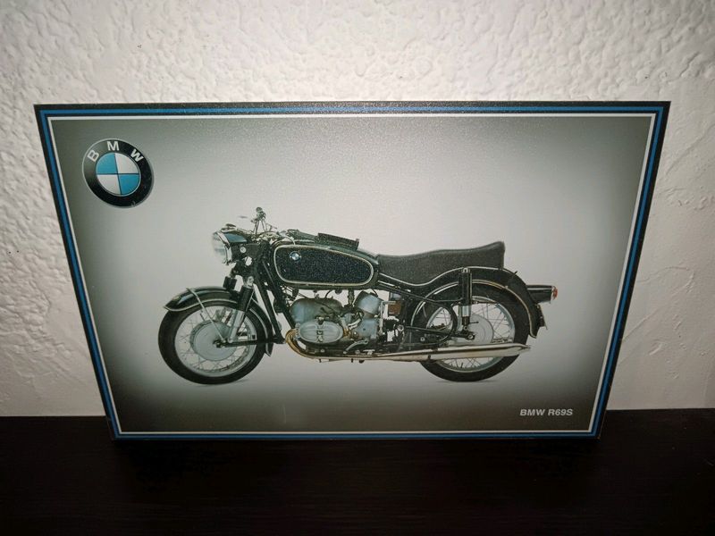 Bmw motorcycle garage sign