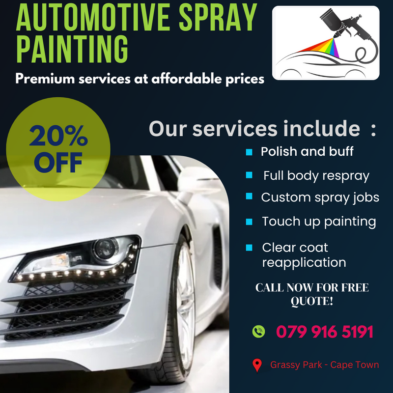 Automotive Spray painting bargain