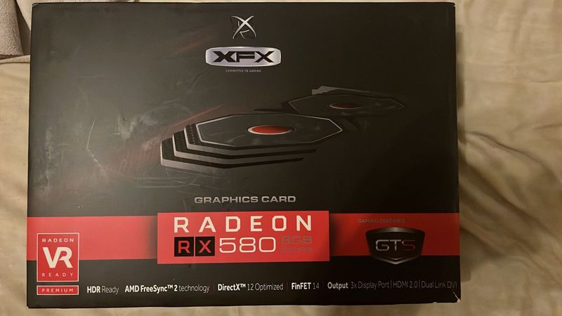 Graphic card RX580 8GB